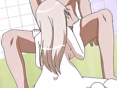 Hentai girl in bath