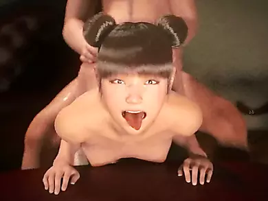 Asian 3d girl gets fucked