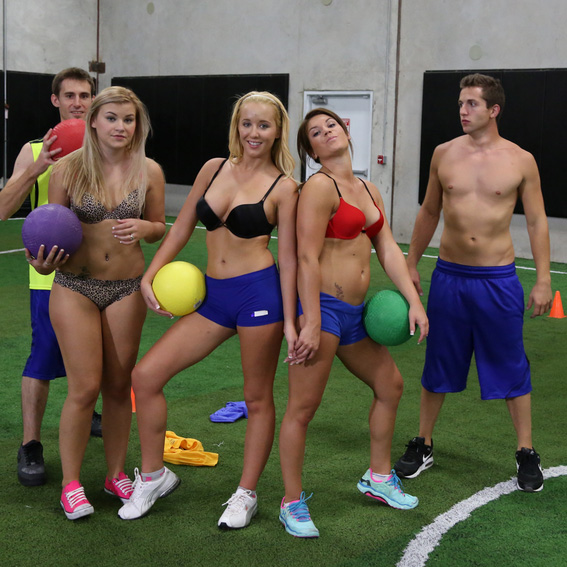 A Hot Game Of Strip Dodgeball
