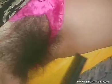 Blonde Mistyk Has a Fuck Around Her Hairy Hole