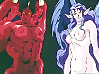 Busty hentai Princess hard fucked by monsters