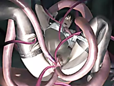 3d hentai girl gets fucked by tentacles